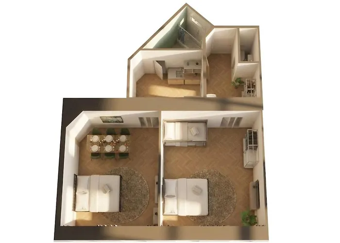 Spacious 2 Bedrooms, 2 Tvs - T10 Apartamento *